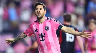 Lionel Messi brilló con dos goles en la victoria de Inter Miami: 3-2 a DC United