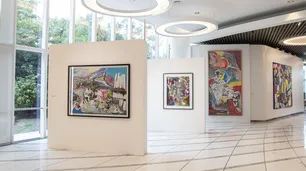Banco Macro presenta la muestra "El centro de la cuestión", del artista Luis Felipe Noé