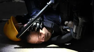 Un manifestante resultó herido en una de las protestas en Hong Kong