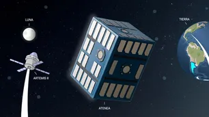 Cómo es Atenea, el microsatélite argentino que viajará en la próxima misión tripulada de la NASA hacia la Luna
