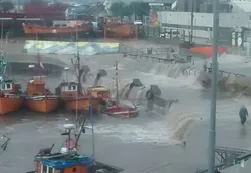 Cerraron el puerto de Mar del Plata por las intensas lluvias