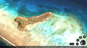 Una exploradora de Google Maps descubre isla con forma de pene en el Pacífico