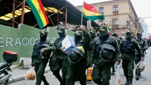 Bolivia dice que "está identificada extraoficialmente" la persona "que entregó el armamento"