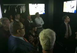 Con Pergolini y Lanata, Majul inauguró el museo que promete "saltar la grieta"