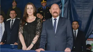 Victoria Villarruel posó junto a Gildo Insfrán y pidió “unidad nacional”