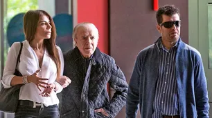 Menem visitó a su hijo Máximo y ya regresó a su casa en Belgrano