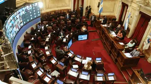 El Senado aprobó el proyecto para que la deuda en dólares deba pasar por el Congreso