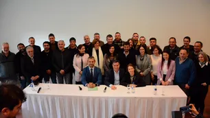 Sorpresa en el Panal: Menem y Bornoroni reunieron a casi 40 intendentes del Pro y vecinalistas en el Quorum