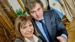 Patricia Bullrich respaldó a Javier Milei sobre el "golpe" de Alfonsín y sumó a Moyano y a Barrionuevo