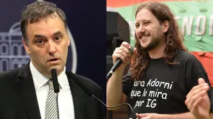 Adorni se burló del "campamento anticapitalista" y generó un candidato: el organizador lidera una lista en CABA