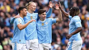 El City cumplió, goleó y llegó a la punta: 5 a 1 a Luton Town antes de su duelo clave contra el Real Madrid