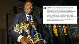 ¡Traigan ese trofeo para casa!": el mensaje de Pelé para la selección de Brasil