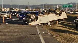 Tragedia en Circunvalación: usó su celular segundos antes del vuelco fatal
