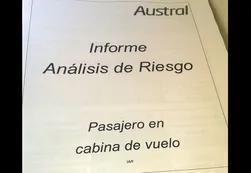 Según un informe interno de Austral, el nivel de riesgo del vuelo del escándalo fue “peligroso”