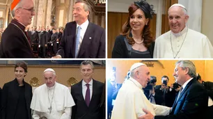 Las relaciones entre amorosas y tensas del papa Francisco con los presidentes argentinos, de Kirchner a Milei