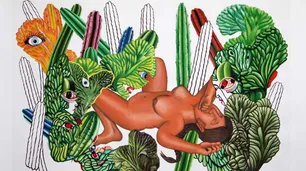 Erotismo, estados alterados y citas al arte prehispánico en la obra de Miguel Ángel Ríos