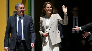 Foto galería: Kate Middleton reapareció en Italia tras su lucha contra el cáncer y recibió una emotiva ovación
