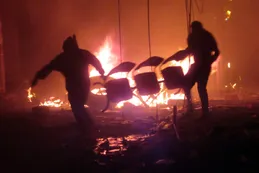 El posible triunfo de Evo Morales desató protestas y violencia en Bolivia