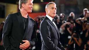 Brad Pitt y George Clooney en el Festival de Venecia: cautivaron a todos con su complicidad auténtica