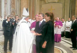 Juliana Awada cuenta cómo fue su encuentro con el Papa