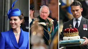 La rebelde Escocia entregó la corona a Carlos III al ritmo de gaitas y gritos de "not my king"