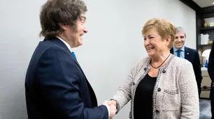 Kristalina Georgieva respaldó a Javier Milei: "Todavía hay un fuerte apoyo para una economía normal"