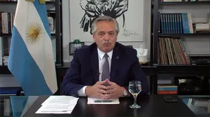 Alberto Fernández ante el Foro de Davos: "Hay que dejar atrás el capitalismo infeliz"