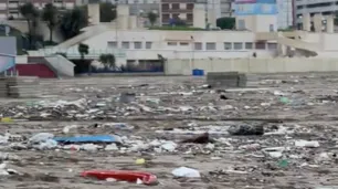 Playas con basura y balnearios destruidos tras la ciclogénesis en Mar del Plata: cómo quedó la costa sur