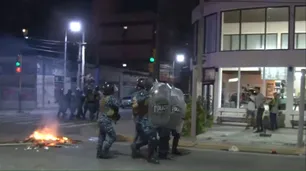 Balas de goma y piedrazos en la marcha que reclamaba justicia por el joven asesinado en patota