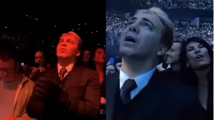 Cristian Castro fue al último recital de Luis Miguel y demostró que no quedan rencores