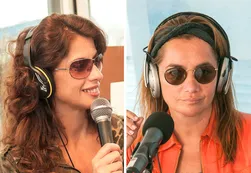 Santilli con Maiorana y su ex, Pazos, con consuelo