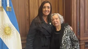 Las fotos de Victoria Villarruel con la viuda de José Ignacio Rucci: "Hermoso y emotivo encuentro"