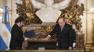 Guillermo Francos juró como Jefe de Gabinete: "Agradezco al Presidente por confiarme este rol tan importante"