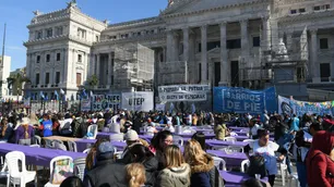 Barrios de Pie mudó su reclamo al Congreso y denunció que el campo "busca desestabilizar"