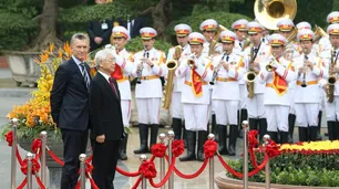 Mauricio Macri inició su visita a Vietnam, ultima parada de la gira presidencial en Asia