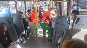Choque entre colectivos en la 9 de Julio: al menos 26 heridos