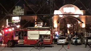 Se incendió la cocina del restaurante porteño Kansas: hay tres heridos