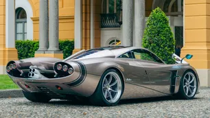 El Huayra Codalunga, auto diseñado por Horacio Pagani, recibió un premio en el Concurso de Elegancia