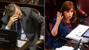 Cristina Kirchner y Miguel Pichetto volvieron a cruzarse en el Senado