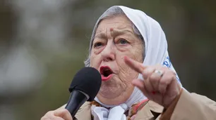 Hebe de Bonafini respaldó a Milani con una emotiva carta: "No existen los muros"