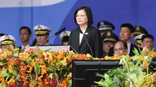 La presidenta de Taiwán llamó a la "coexistencia pacífica" con China