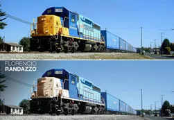 Photoshop K: Modifican la foto de un tren chileno para que sea "Nac y pop"
