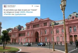 Indignación en las redes por los tuits de Casa Rosada sobre el "miedo"