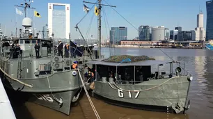 La Armada Argentina participa del Ejercicio combinado ACRUX XI