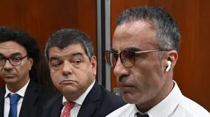 El video del neurocirujano Leopoldo Luque agrediendo a un periodista en el juicio por la muerte de Maradona