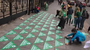 Relanzan la campaña por el aborto: "sentada nacional" y reunión con Sergio Massa