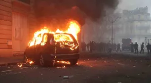 Las fotos de otro sábado violento en París: incendios, saqueos, gases y 1000 detenidos