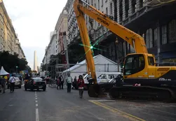 El centro, copado por las celebraciones de Mayo