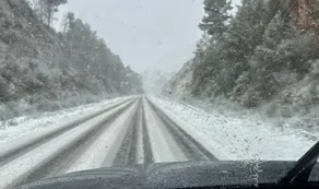 Nieve en Buenos Aires: las localidades donde ya se registra el fenómeno