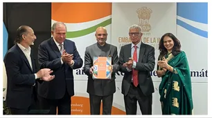 Con Werthein, Cúneo Libarona y Mondino, la embajada de la India celebró los 75 años de diplomacia con Argentina